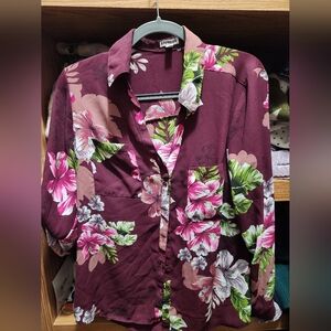 Express Floral Blouse